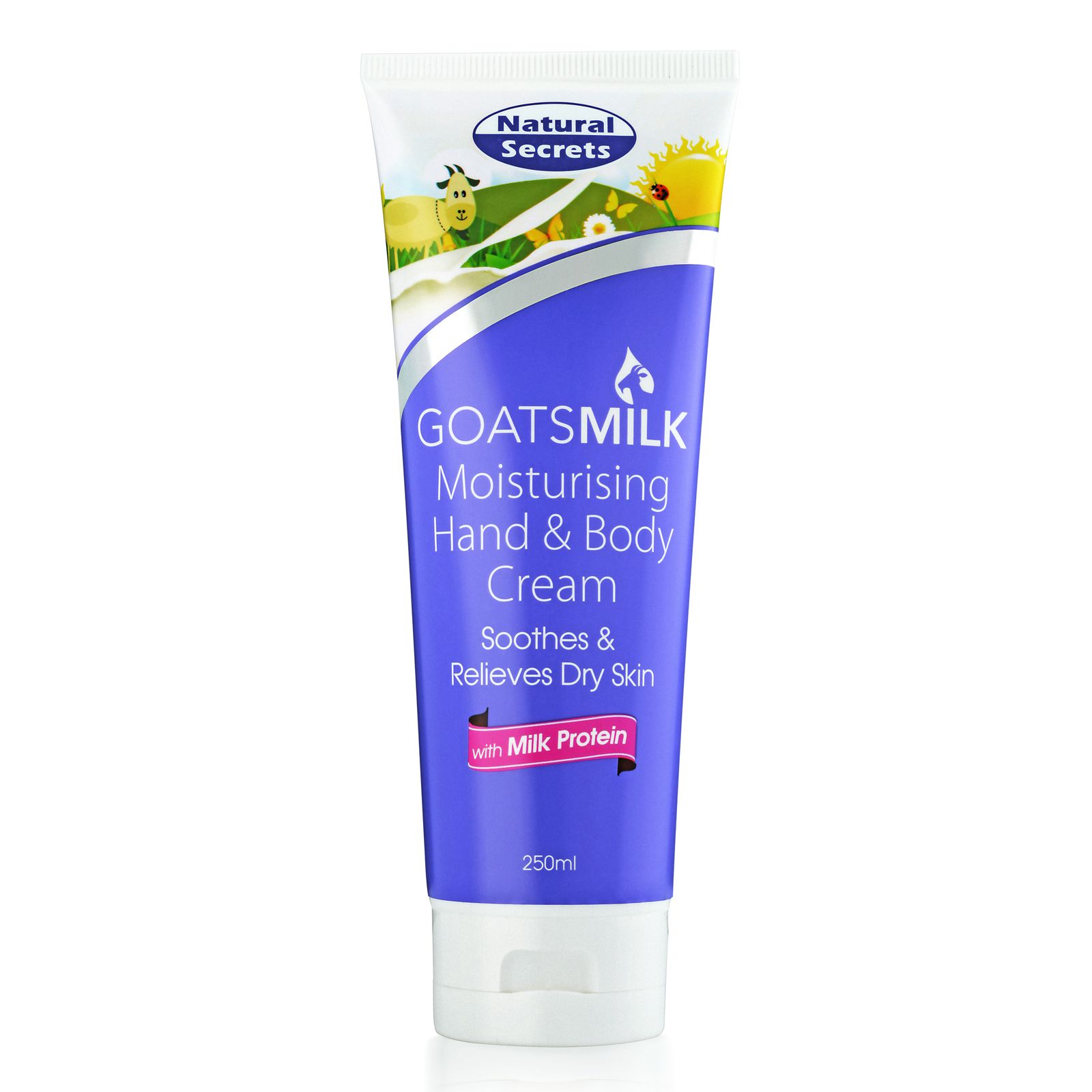 NAT SEC GOAT MILK BODY CREAM 250ML Nooh