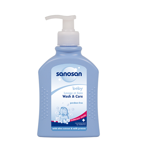 sanosan baby bath & shampoo