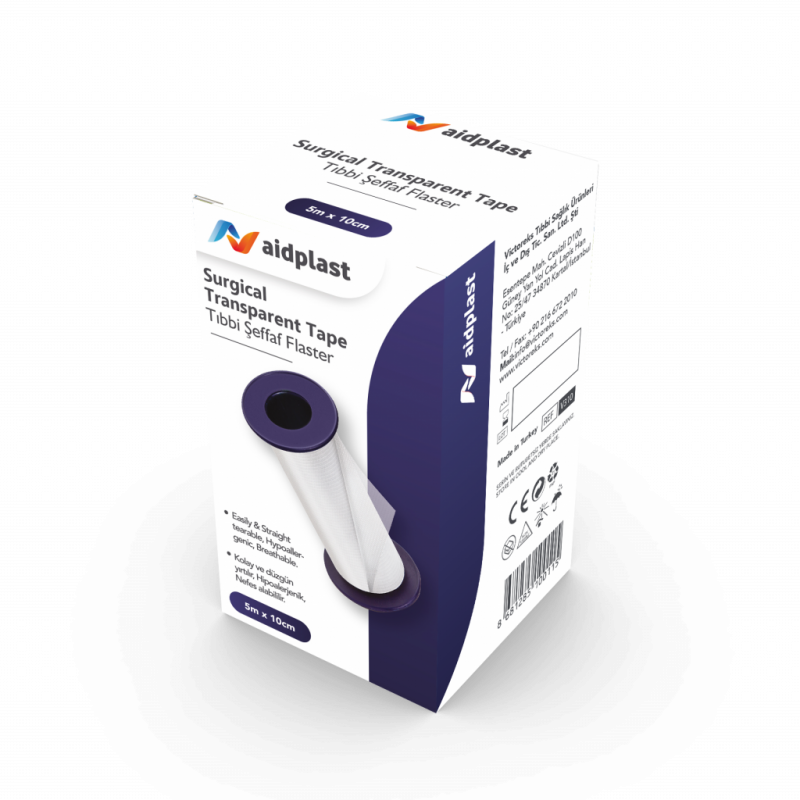 Aidplast Surgical Transparent Tape 9,14 m x 5 cm Nooh